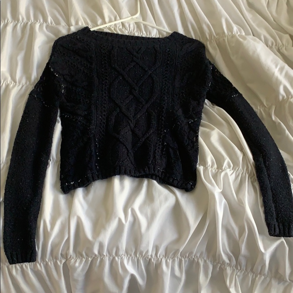 Navy blue hollister sweater